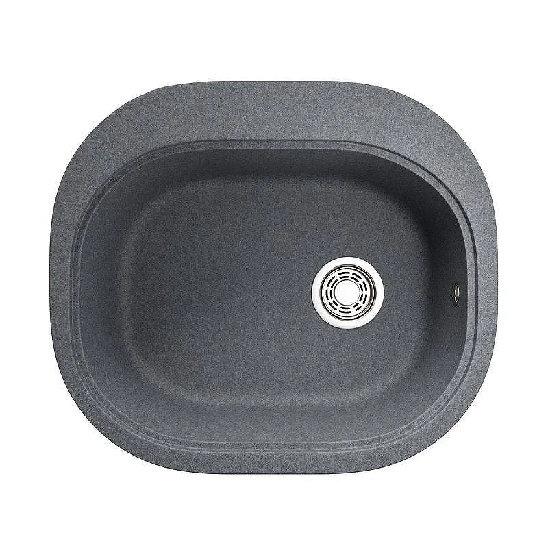 Кухонная мойка Emar Quartz 57 EMQ-1570.C цвет Антрацит