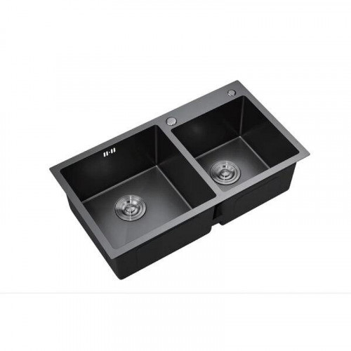 Кухонная мойка Arrow 78 AG5552 цвет Титановый черный