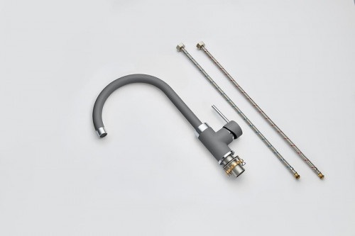 Смеситель для кухни Emar Quartz 3004.9 цвет Алмаз