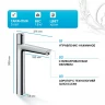 Смеситель для раковины Hansgrohe Talis Select E 71752000 Хром латунь