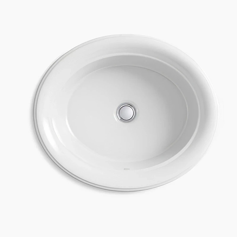 Раковина встраиваемая сверху Jacob Delafon (Kohler) Harken 53 21780T-0 цвет Белый