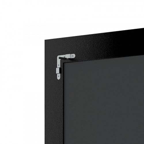 Зеркало Evoform Exclusive 162х72 BY 3584 с фацетом в багетной раме - Состаренное серебро с орнаментом 120 мм стекло