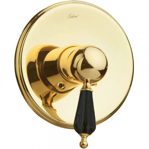 Смеситель для душа Boheme Tradizionale Nero 255 Золото латунь встраиваемый