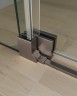 Душевой уголок Cezares Slider 110x90 SLIDER-AH-2-80/90-100/110-C-GM профиль Оружейная сталь стекло прозрачное