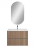Тумба под раковину Art&Max Elegant 80 AM-ELEGANT-800-2C-SO-CM-LED подвесная цвет Капучино матовый