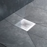 Душевой трап AM.PM PrimeFlow 10 W02BD-P11-010-01SB с решеткой Хром матовый Cut Gradient