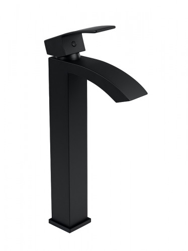 Смеситель для раковины FILARETE Waterfall FL6010BL цвет Черный матовый