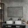 Зеркало Art&Max Sorrento 120 AM-Sor-1200-700-DS-F с подсветкой с бесконтактным выключателем