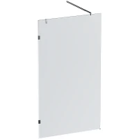 Душевая перегородка AM.PM X-Joy 110 W94UWI-110-F1-MTE профиль Хром матовый стекло прозрачное