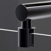 Душевая перегородка AM.PM X-Joy 110 W94UWI-110-F1-MTE профиль Хром матовый стекло прозрачное