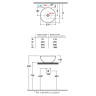 Раковина-чаша Globo T-Edge 37 B6T37.BI*0 Белая фарфор накладная