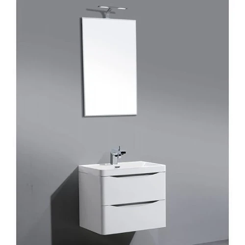 Тумба с раковиной BelBagno Ancona-N 60 ANCONA-N-600-2C-SO-BL+Energia-N 60 EA-600-LVB подвесная Bianco lucido
