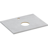 Столешница под раковину Cersanit Stone 60 64185 Серая матовая искусственный камень (литьевой мрамор)