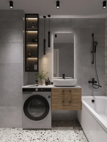 Столешница под раковину Cersanit Stone 60 64185 Серая матовая искусственный камень (литьевой мрамор)