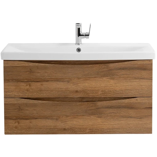 Тумба под раковину BelBagno Marino-Cer 100 MARINO-CER-1000-2C-SO-RR-P подвесная Rovere Rustico МДФ / ЛДСП