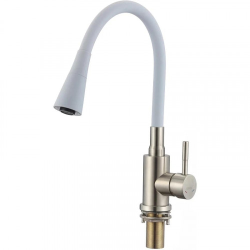 Смеситель для кухни Savol S-3002LM04 цвет Сатин Серый