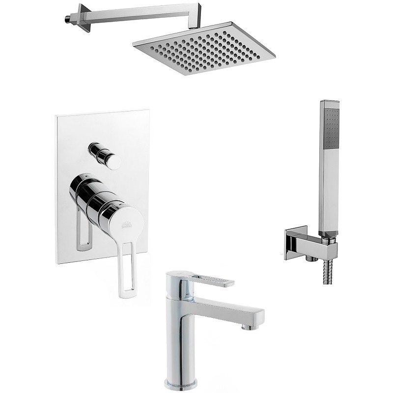 Комплект смесителей Paffoni Ringo KITRIN015CR071 Хром латунь