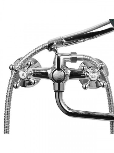 Смеситель для ванны Wisent W2365 универсальный цвет Хром