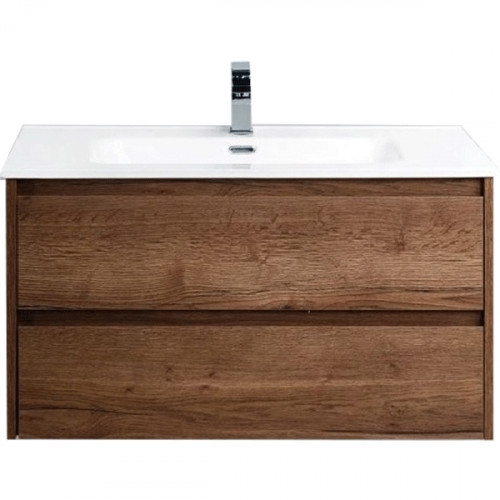 Тумба под раковину BelBagno KRAFT 39-800/390-2C-SO-RT подвесная Rovere Tabacco МДФ / ЛДСП