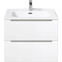 Тумба под раковину BelBagno ETNA 39-600/390-2C-SO-BL-P подвесная Bianco Lucido МДФ / ЛДСП