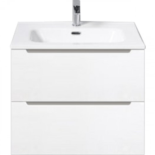 Тумба под раковину BelBagno ETNA 39-600/390-2C-SO-BL-P подвесная Bianco Lucido МДФ / ЛДСП