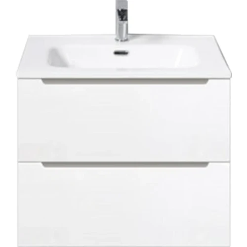 Тумба под раковину BelBagno ETNA 39-600/390-2C-SO-BL-P подвесная Bianco Lucido МДФ / ЛДСП