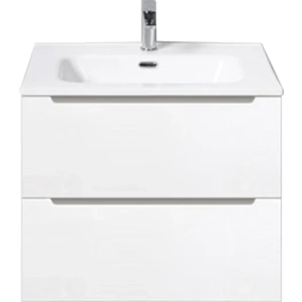 Тумба под раковину BelBagno ETNA 39-600/390-2C-SO-BL-P подвесная Bianco Lucido МДФ / ЛДСП
