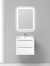 Тумба под раковину BelBagno ETNA 39-600/390-2C-SO-BL-P подвесная Bianco Lucido МДФ / ЛДСП