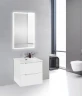 Тумба под раковину BelBagno ETNA 39-600/390-2C-SO-BL-P подвесная Bianco Lucido МДФ / ЛДСП