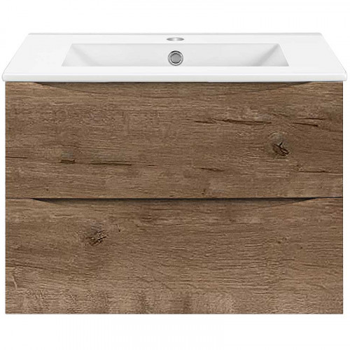 Тумба под раковину Vincea Mia Slim 60 VMC-2MC600S1VO подвесная V.Oak МДФ / ЛДСП