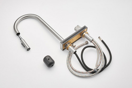 Смеситель для кухни Milacio Ultra MCU.556.SS Нержавеющая сталь нержавеющая сталь