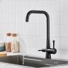 Смеситель для кухни Shevanik S528H цвет Черный