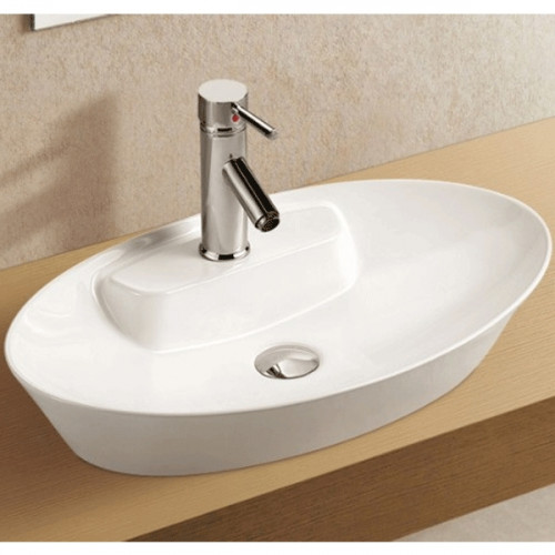 Раковина WeltWasser Elbach 3203 61 10000003858 Белый глянец фаянс накладная