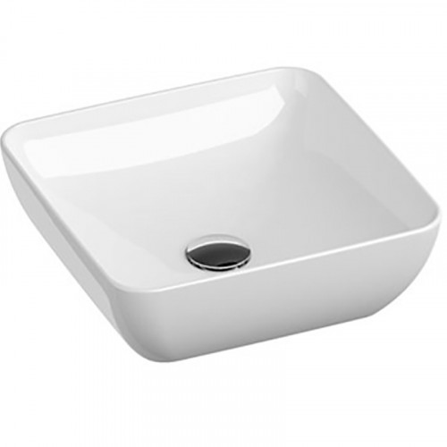 Раковина-чаша Ravak Uni Slim 38 XJX01138001 Белая фаянс накладная