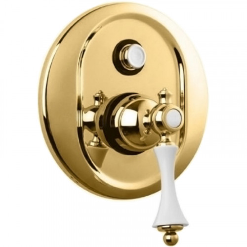 Смеситель для душа Cezares Margot MARGOT-VDIM-03/24-Bi Золото 24 карат латунь встраиваемый