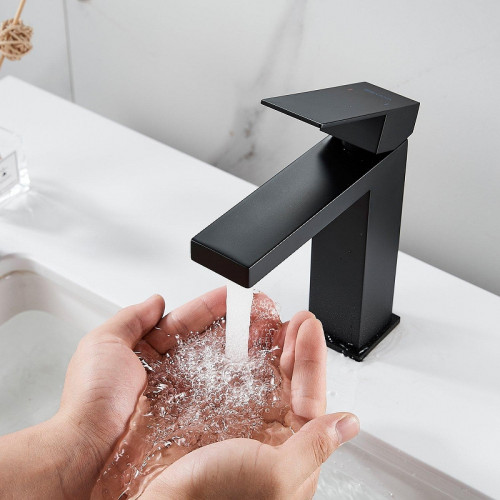 Смеситель для раковины Shevanik S7001H цвет Черный