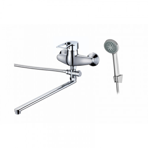 Смеситель для ванны D-Lin D140422-6 универсальный цвет  Хром