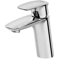Смеситель для раковины AM.PM Spirit V2.1 F71A82100 с донным клапаном Хром латунь