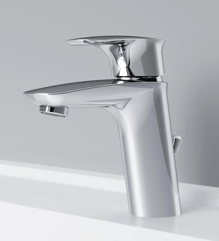 Смеситель для раковины AM.PM Spirit V2.1 F71A82100 с донным клапаном Хром латунь