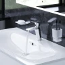 Смеситель для раковины AM.PM Spirit V2.1 F71A82100 с донным клапаном Хром латунь