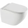 Комплект унитаза с инсталляцией WeltWasser MARBERG 507 + MERZBACH 043 XL GL-WT + MAR 507 SE-CR 10000013810 цвет Белый глянцевый с сиденьем Микролифт и клавишей смыва цвет Хром