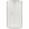 Душевой уголок Niagara Nova 100х100 NG-6634-08 профиль Хром стекло прозрачное