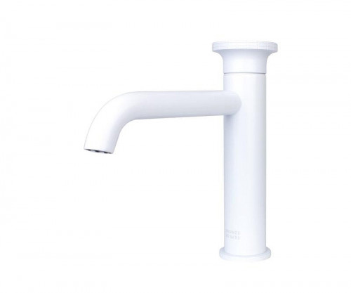 Смеситель для раковины Bronze de Luxe OMG! 9009W-Y цвет Белый матовый Желтый