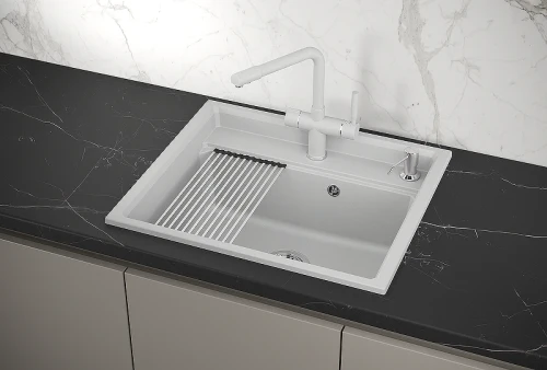 Кухонная мойка Granula Kitchen Space 60 6003 цвет Арктик