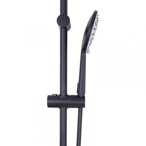 Душевая система Agger Breeze A0193544 Черная латунь на стену