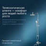 Душевая система AM.PM Gem F40890A94 Хром латунь на стену