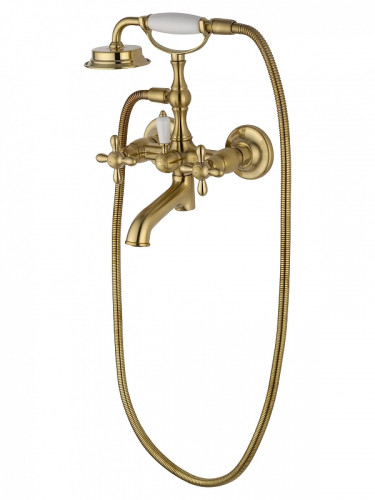 Смеситель для ванны Wonzon &amp; Woghand Retro WW-88639020-BG цвет Брашированное золото