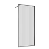 Душевая перегородка Vincea Walk in HP Art 120 VSW-1HP120FLGM профиль вороненая сталь стекло рифленое