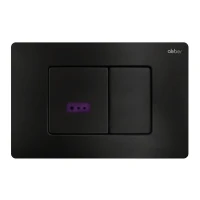 Клавиша смыва Abber AC0122SMB цвет Черный матовый