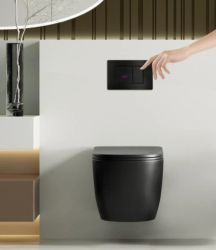 Клавиша смыва Abber AC0122SMB цвет Черный матовый